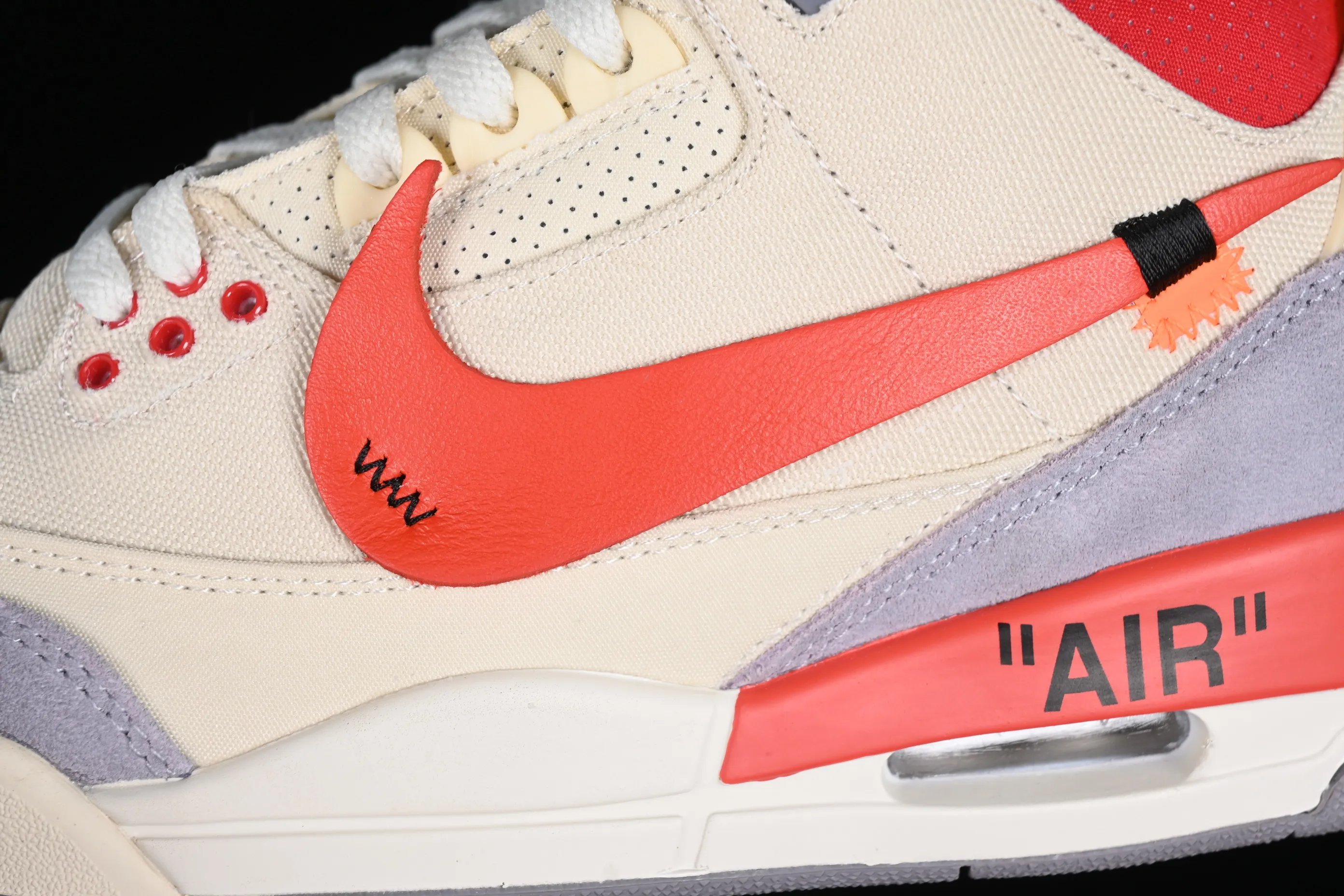 All categories Air Jordan Jordan series basketball shoes Air Jordan 3 Air Jordan 3 "Co-Branding" AJ3 Joe 3 cement gray canvas deconstruction DH7139-002